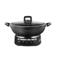 荣事达电炒锅4L大火力大按键不沾家用炒锅无笼RS-FT32