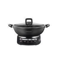 荣事达电炒锅4.5L家用大功率一体炒锅无笼RS-FT34