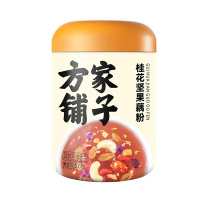 方家铺子桂花坚果藕粉速溶冲饮即食五谷果干羹500g