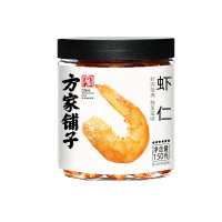 方家铺子虾仁淡干大粒干虾仁虾米金钩海米海鲜干货150g