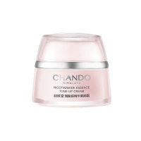 自然堂素颜霜光感裸妆元气焕亮均匀亮肤烟酰胺精华素颜霜50g