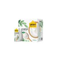认养一头牛原味酸奶法国益生菌发酵风味酸乳利乐钻200g*12盒*1提