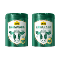 认养一头牛鱼油富硒营养奶粉低脂富硒高钙奶粉800g*2罐