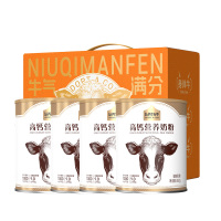 认养一头牛高钙营养奶粉高膳食纤维多重维生素350g*4罐