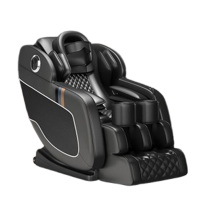 奥克斯按摩椅泰式开背艾草热敷全智能电动按摩椅黑色092