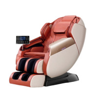 奥克斯按摩椅疏通穴位养生家用全身多功能按摩椅红色T200