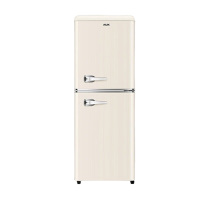 奥克斯冰箱130L冷藏冷冻双门冰箱BCD-130A228FG