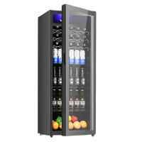 奥克斯冰吧206L家用大容量保鲜冷藏柜SC-208A288D