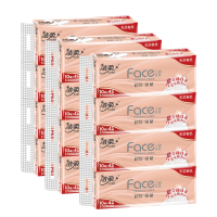 洁柔卷纸粉face系列无芯立体压花纸巾10卷12提PW003-10