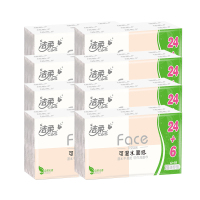 洁柔手帕纸粉face系列超迷你便携小包纸巾6片240包PU090-30