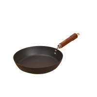 张小泉煎锅26cm无涂层更健康耐腐蚀锤纹精铁煎锅C32850100