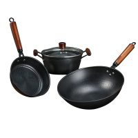 张小泉三件套不易生锈延展性强古法锤纹三件套C35613000