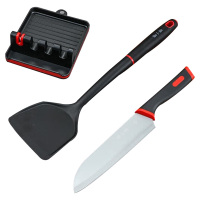 张小泉三件套刃口锋利耐用便捷贴心红韵厨具三件套C53020100