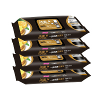 洁柔厨房湿巾生姜精华吸油清洁去污厨房纸巾25片4包JS009-1