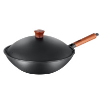 张小泉铁锅32cm耐腐蚀不易锈古法精旋铁锅C31780100