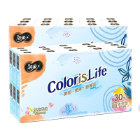 洁柔手帕纸缤纷百花香超迷你可湿水面巾纸6片60包OU201-30R