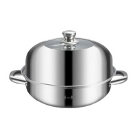 张小泉蒸锅26cm节能省时厚重坚实韵味汤蒸锅C32470100