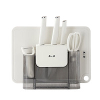 张小泉七件套锋利耐磨耐腐蚀皓锦系列套装刀具七件套D300081