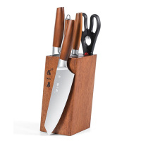 张小泉六件套质感细腻鬼冢·虎系列套刀六件套D31410100