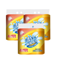 清风厨房纸巾卷筒式厨房纸加厚加韧纸巾55段12卷B834SE