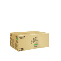 清风擦手纸商务销售擦手纸加厚柔韧纸巾200抽20包B913A1S