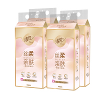 清风挂抽丝柔亲肤悬挂式抽纸320抽4提BG32MSJD
