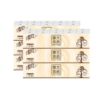 清风手帕纸原木纯品柔软细腻纸巾10包6条B66ACM13