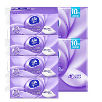 维达抽纸棉韧压花立体厚韧如棉经典清洁餐巾纸面巾纸卫生纸24包