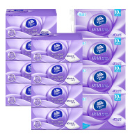 维达抽纸棉韧压花立体厚韧如棉经典清洁餐巾纸面巾纸卫生纸48包