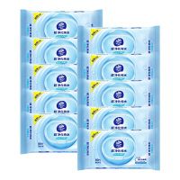维达湿巾超净化纯水母婴可用大包婴儿手口可用湿纸巾温和无刺激10包
