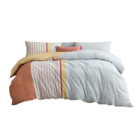 罗莱四件套纯棉床单被罩枕套简约冬日暖阳床上用品230*240cm