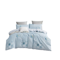 罗莱四件套纯棉床单被罩枕套简约浮生墨香床上用品230*240cm