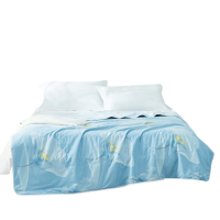 罗莱夏被空调被辽原栎丝全棉水洗蚕丝家用经典被180*200cm