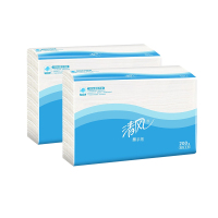 清风擦手纸柔软舒适清新雅致纸巾200抽2包B913AC1M
