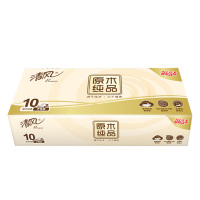清风卫生纸原木经典系列无芯卷纸750g10卷1提B02B7MC1