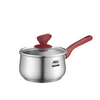 爱仕达奶锅16cm汤锅316L不锈钢复底辅食锅NS16B5WG