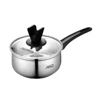 爱仕达奶锅16cm悦厨不锈钢奶锅汤锅辅食锅NS16Q1TG
