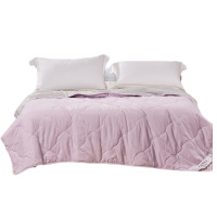 富安娜床品净柔夏被远山紫舒心安睡表层柔软丰盈203*229cm