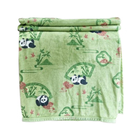 富安娜舒绒毯竹韵细腻柔软亲肤透气一毯多用180*200cm