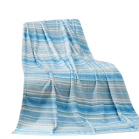 富安娜舒绒毯森语亲肤柔软细腻绒毛一毯多用180*200cm