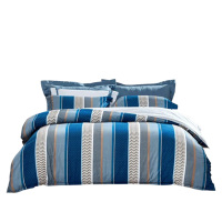 富安娜床品四件套时光回廊床单*1被罩*1枕套*2(713101280)