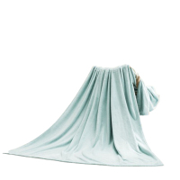 罗莱毛毯素色牛奶绒膝盖毯超柔凉感面料100*140cm11TGQ0198