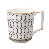 WEDGWOOD马克杯金粉年华马克对杯蓝红300ml*2