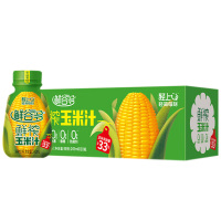 轻上贝贝南瓜玉米汁代餐饱腹五谷杂粮膳食纤维早餐饮品245ml*10瓶