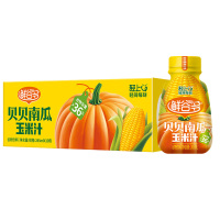 轻上鲜谷多贝贝南瓜玉米汁果蔬汁饱腹有营养245ml*10瓶