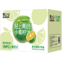轻上小青柠汁添加NFC小瓶饮料0脂肪富含维生素C245ml*10瓶
