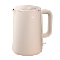九阳电水壶1.7L无缝双层防烫不锈钢开水壶K17FD-W6152