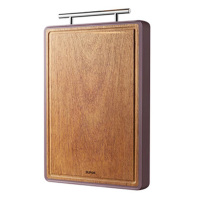 苏泊尔砧板黑金檀木双用抗菌切菜切水果剁肉两用面板BF453025AJ1