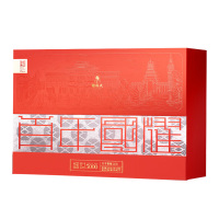 谢裕大绿茶礼盒捏尖太平猴魁盛世5000绿茶礼盒200g