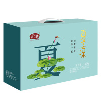 燕之坊杂粮礼盒绿豆红小豆花生仁磨皮湘莲老冰糖1.12kg